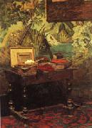 Claude Monet Studio Corner Sweden oil painting reproduction
